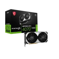 

                                    MSI GeForce RTX 4070 Ti SUPER 16G VENTUS 2X OC GDDR6X Graphics Card